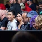 EXCLUSIVE – Halle Berry Flaunts an Emerald Ring as She Cozies Up to Partner Van Hunt Ringside to Watch Eric Priest v Cory Conner, Los Angeles, California, USA – 04 Aug 2022